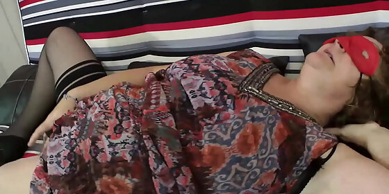 75 year old granny buggered on the couch